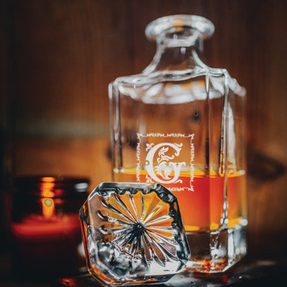 Classy Custom Decanter - decanter - GroomsDay