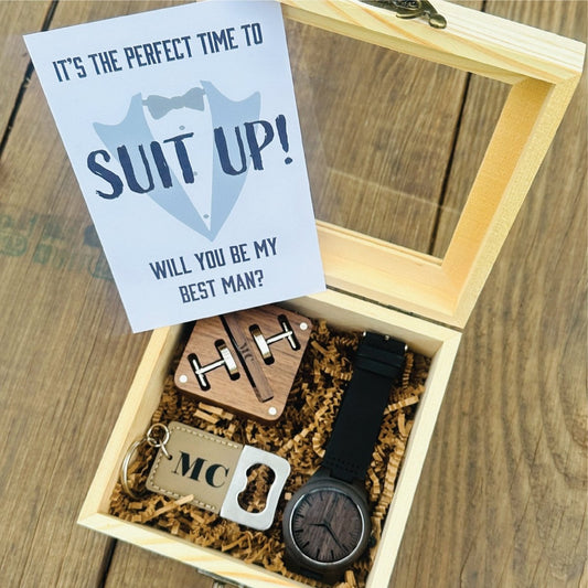 Groomsmen's Gratitude Box Set - Groomsmen Proposal - GroomsDay