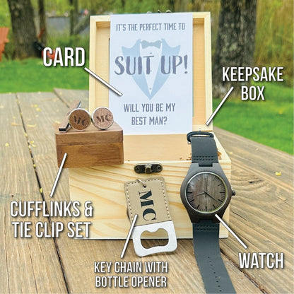 Groomsmen's Gratitude Box Set - Groomsmen Proposal - GroomsDay