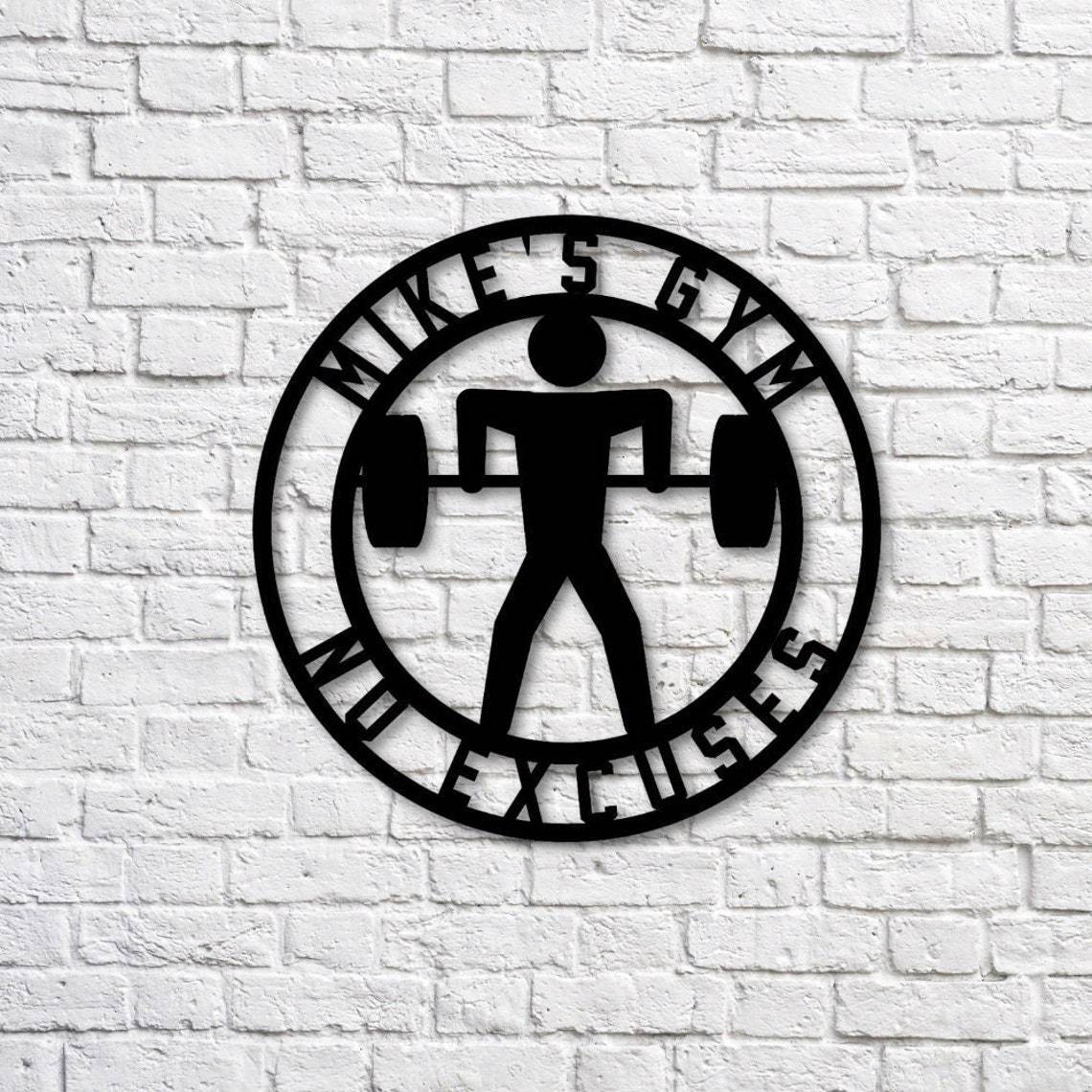 Workout With Metal - Pub Signs - GroomsDay