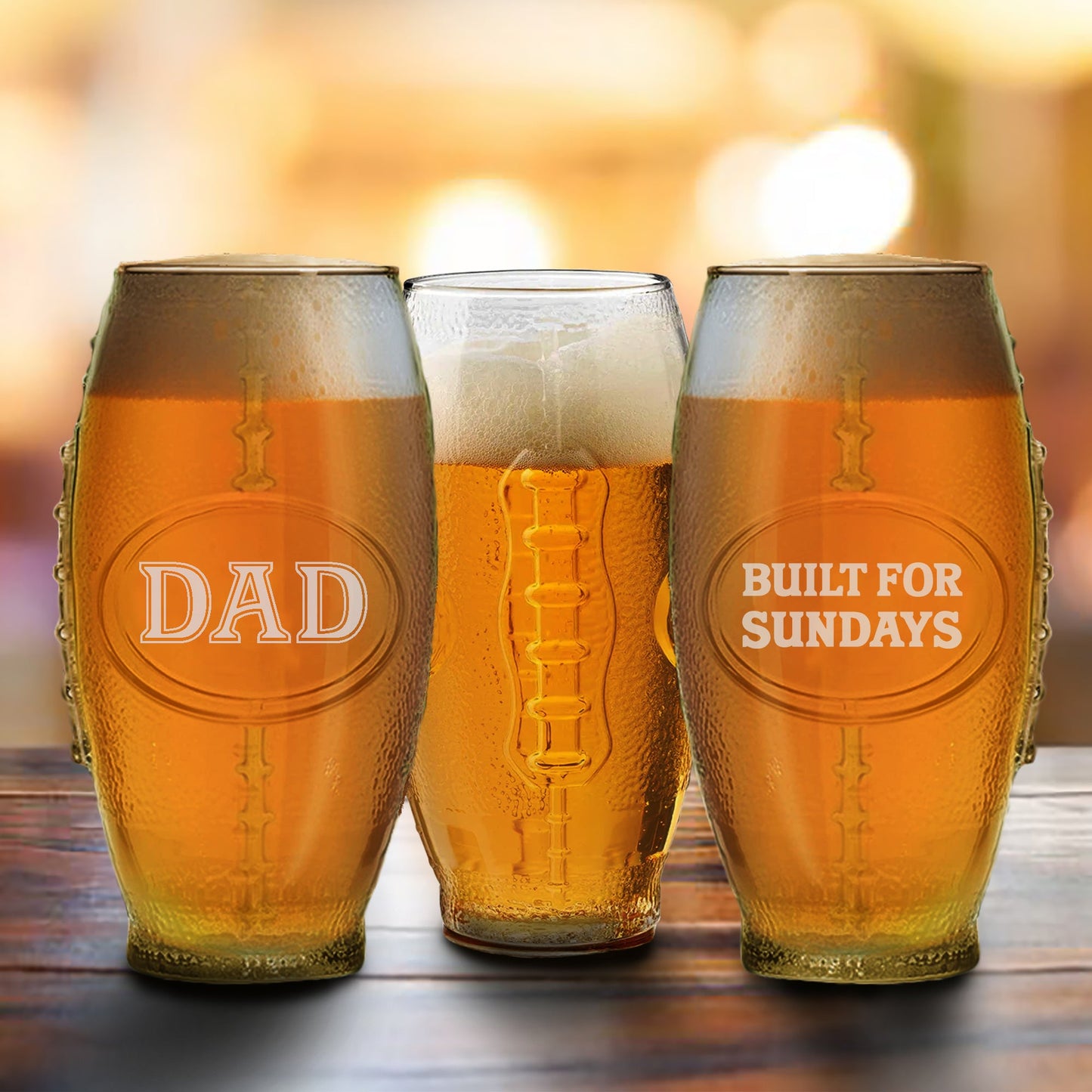 First Down Draft Glass