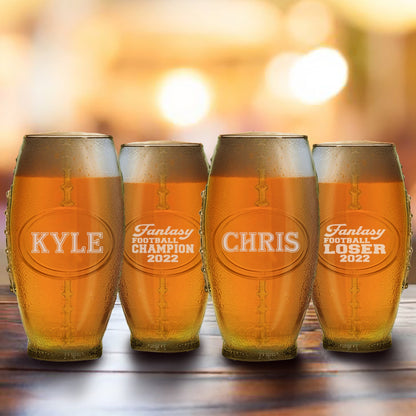 First Down Draft Glass