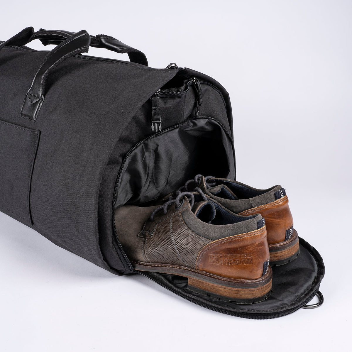 Personalized Mens Garment Duffle Bag, Canvas Men's Garment Bag, Carry on Bag,  Suit Travel Bag, Groomsmen Gift, Gift for Best Man 
