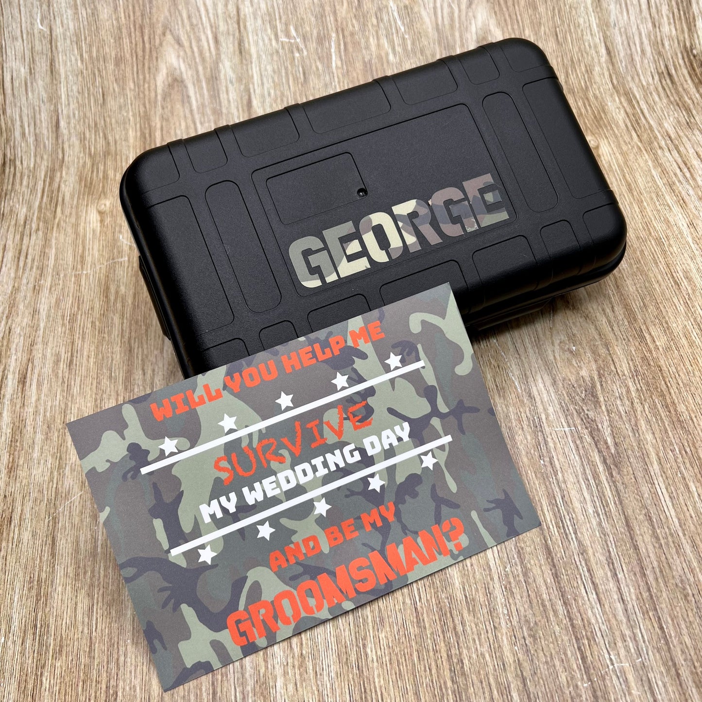 Groomsman Survival Proposal Set