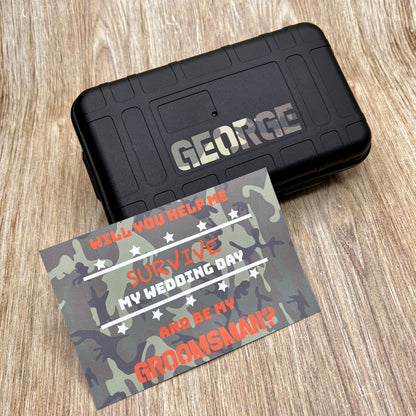 Groomsman Survival Proposal Set