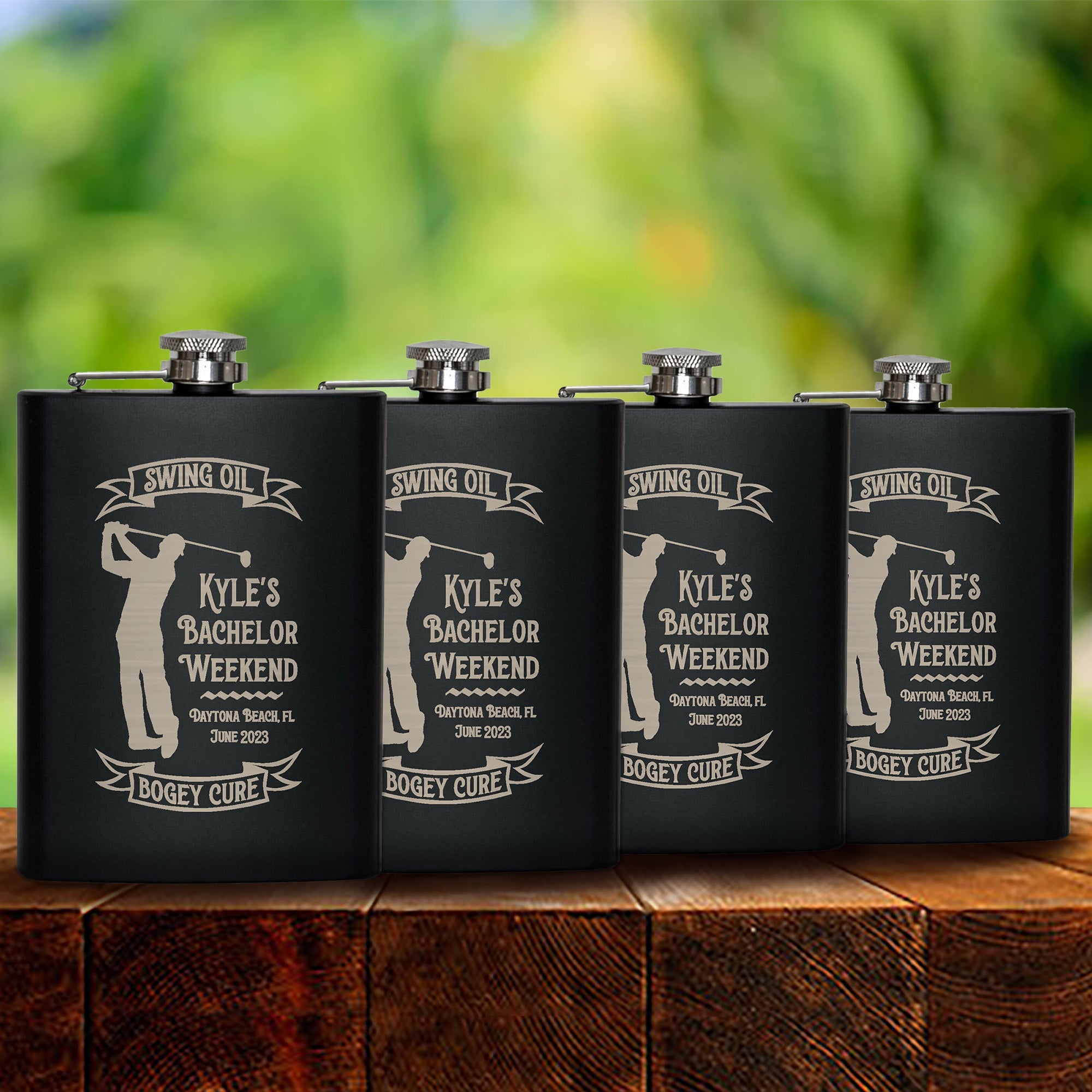 A Swig And A Swing Flask Flask