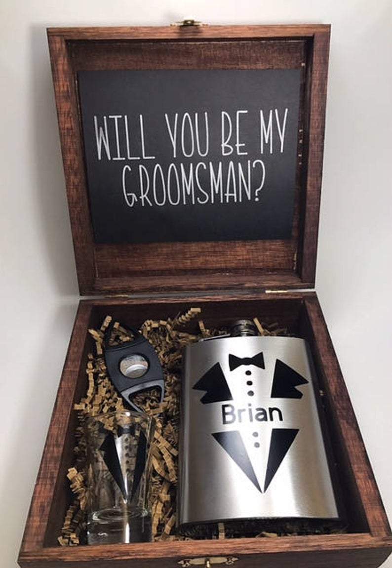 18 Great Groomsmen Proposal Boxes - GroomsDay