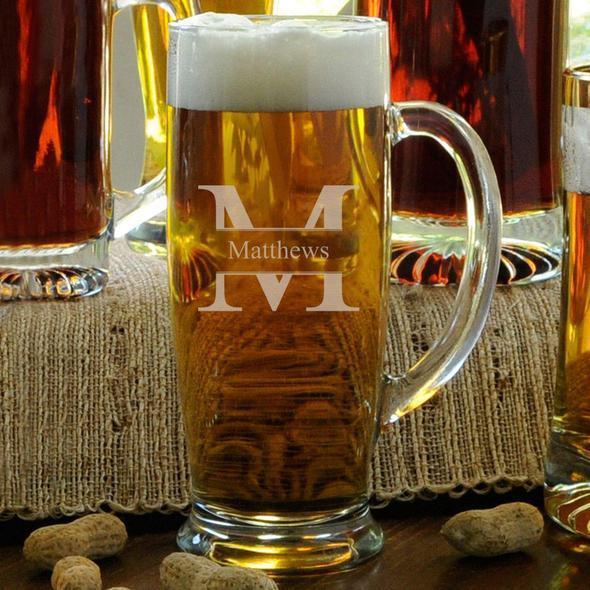 Froolu Personalized Beer Can Glass - Wedding Groomsman Glasses (Set of 6) -  9 Premium Design Options - Groomsmen Gift Ideas - Custom Drinking Cups 