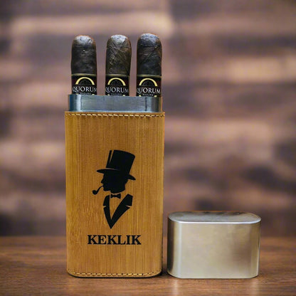 The Ultimate Cigar Travel Set Holder