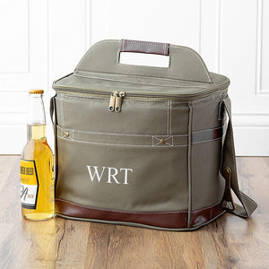 The BEST Groomsmen Cooler Ever (Personalized With His Initials) Groovy Threads