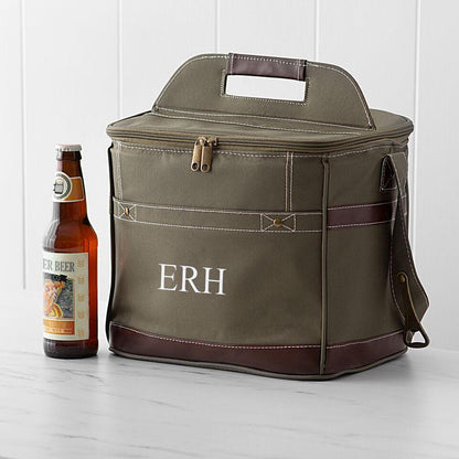 The BEST Groomsmen Cooler Ever (Personalized With His Initials) Groovy Threads