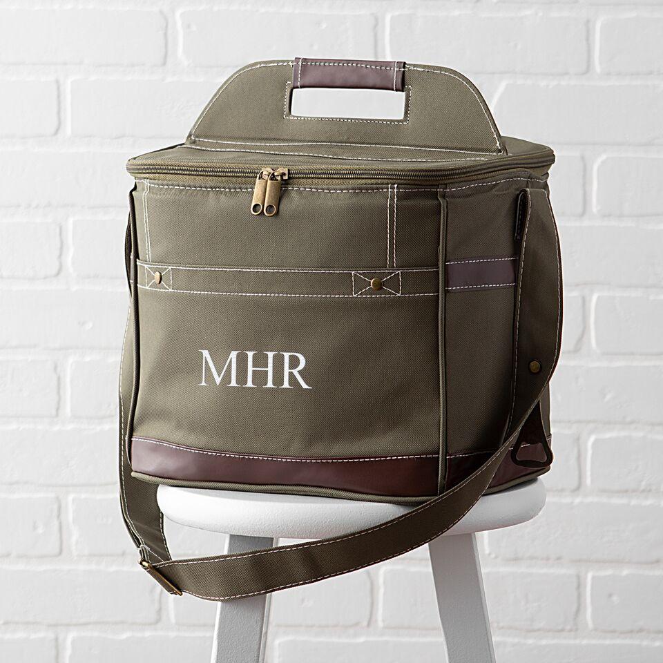 The BEST Groomsmen Cooler Ever (Personalized With His Initials) Groovy Threads