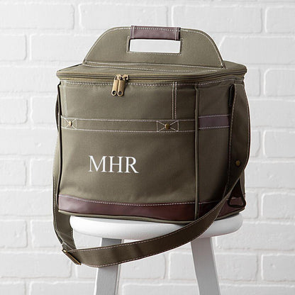 The BEST Groomsmen Cooler Ever (Personalized With His Initials) Groovy Threads