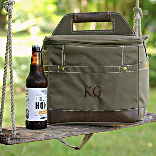 The BEST Groomsmen Cooler Ever (Personalized With His Initials) Groovy Threads
