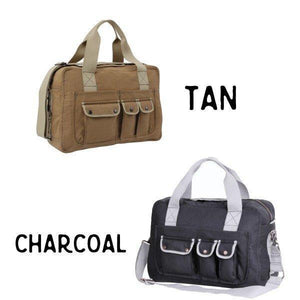Combat Travel Bag Charcoal / Black