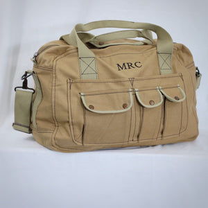Combat Travel Bag Tan / Black