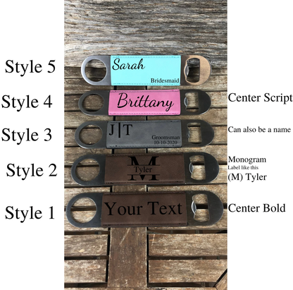 Leather Bottle Opener