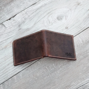 Custom Etched Wallet for Men Wallets