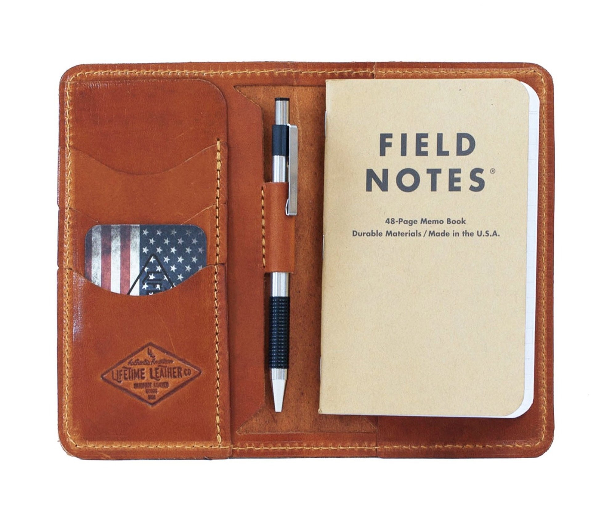 Field Notes Wallet Buck Brown