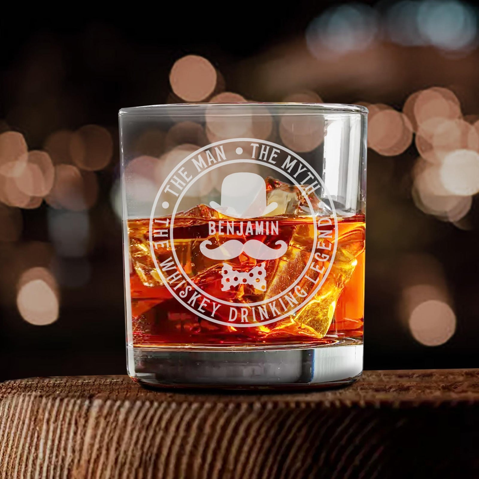 High Caliber Whiskey Glass - Groovy Groomsmen Gifts