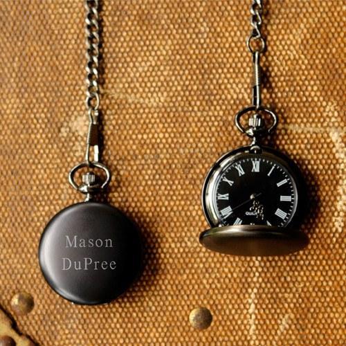 Pocket watch deals for groomsmen