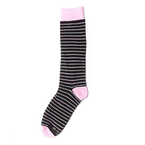 Need My Boys Pink and Black Stripes