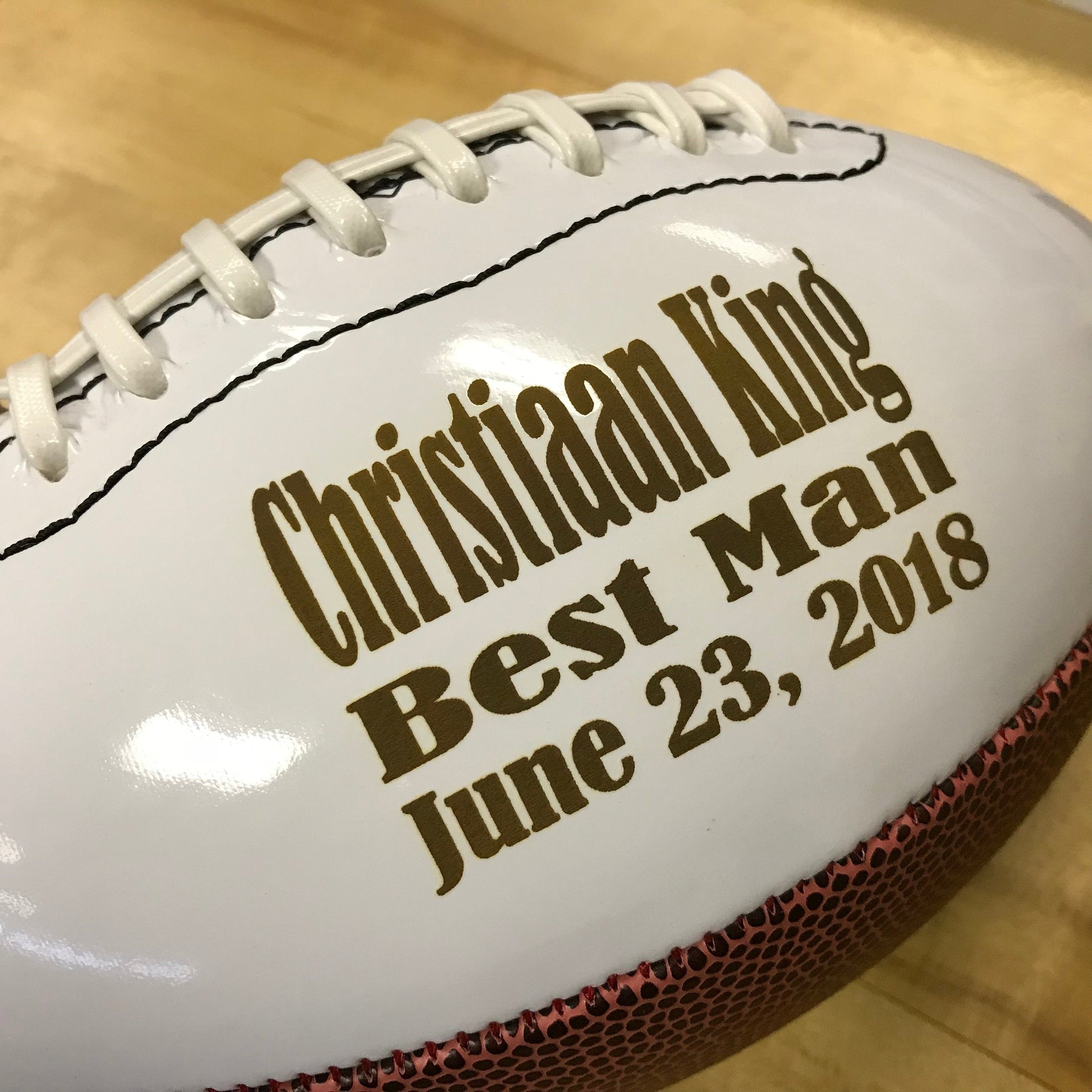 Personalized Football Medium