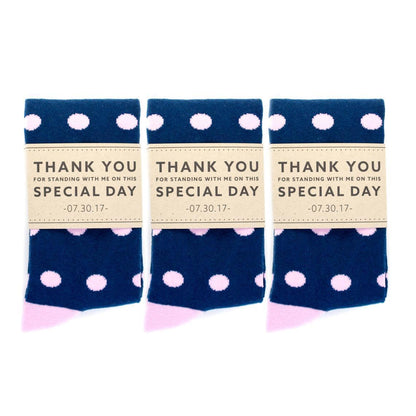 Grateful Personalized Groomsmen Socks - Socks - GroomsDay
