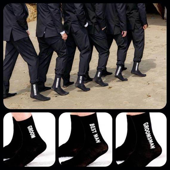 Fun Groomsmen Socks for Your Wedding Day - The Sock X-Change Groovy Threads