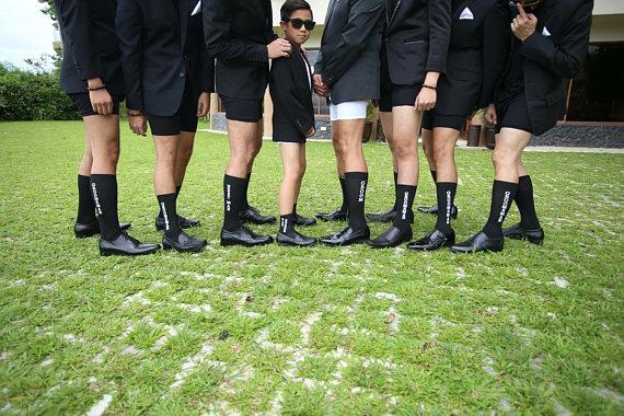 Fun Groomsmen Socks for Your Wedding Day - The Sock X-Change Groovy Threads