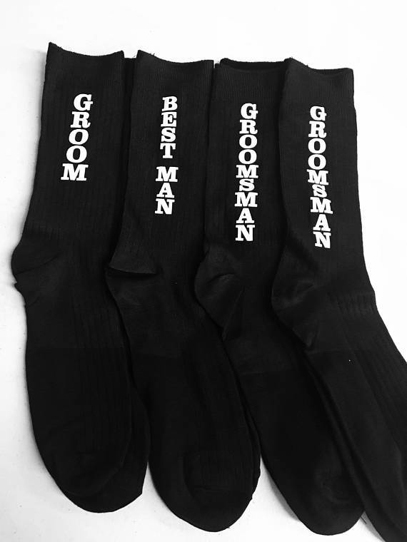 Fun Groomsmen Socks for Your Wedding Day - The Sock X-Change Groovy Threads