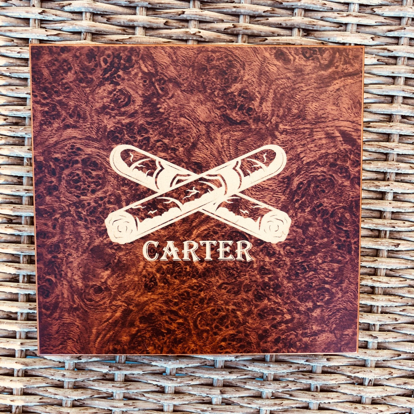 Classy Personalized Humidor - Stogie Stasher Cigar