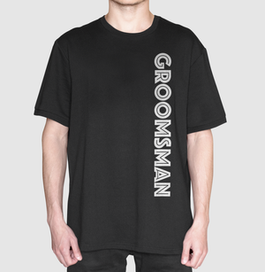 The Grooms Man Black / Small / Groomsman