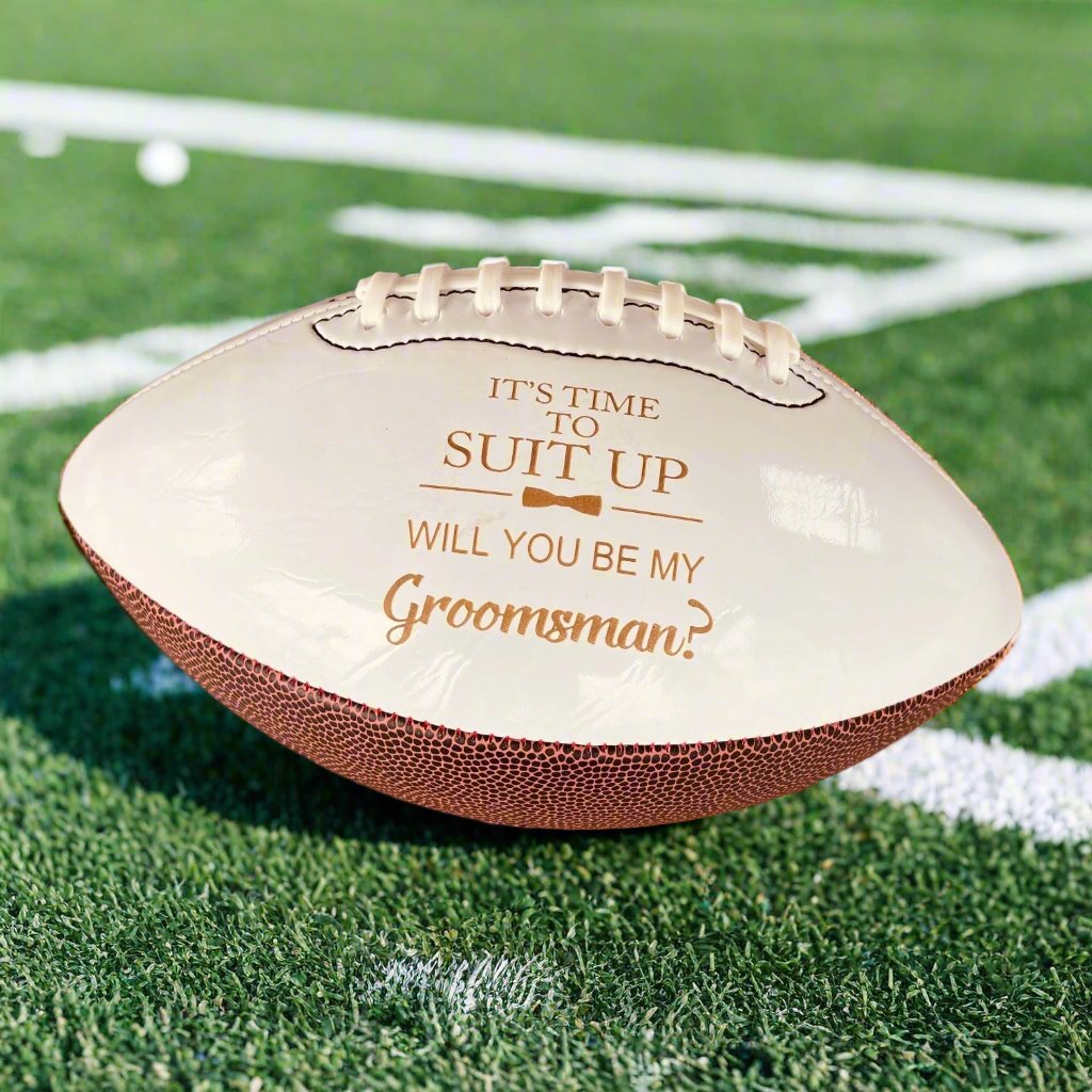 Football Groomsmen Proposal Sports Groomsmen Gifts