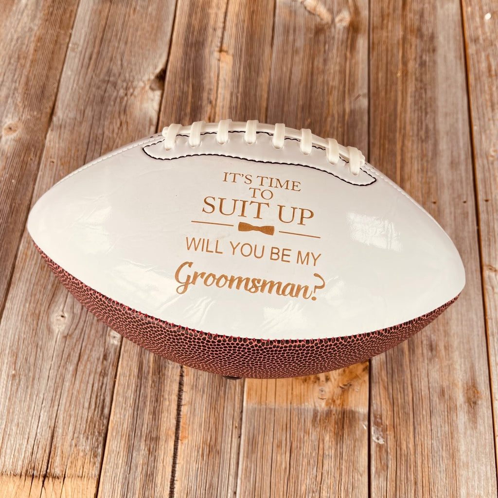 Pittsburgh Steelers NFL Football Groomsmen Proposal 