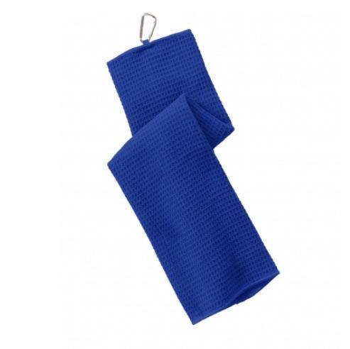 Un-FORE-gettable Golf Towel Royal