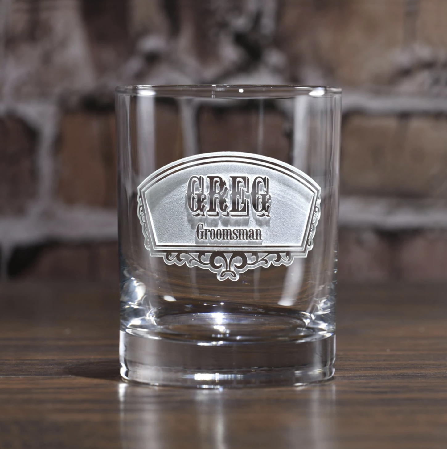 Groomsmen Whiskey Glass Whiskey Glasses