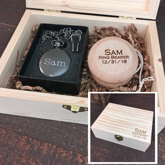 Yo Yo Be My Ring Bearer Proposal Gift